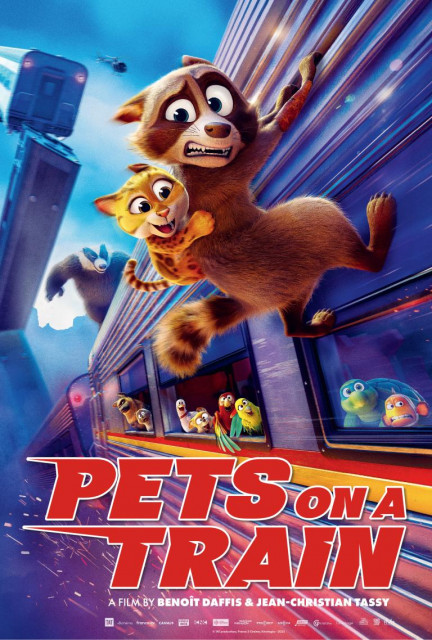 Pets on A Train poster