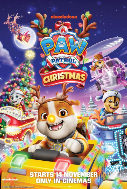 A Paw Patrol Christmas poster