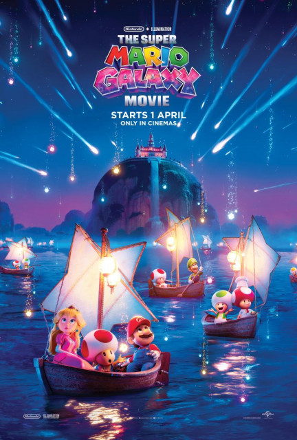 The Super Mario Galaxy Movie poster