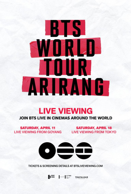 BTS World Tour &lsquo;Arirang&rsquo; In Goyang: Live Viewing poster